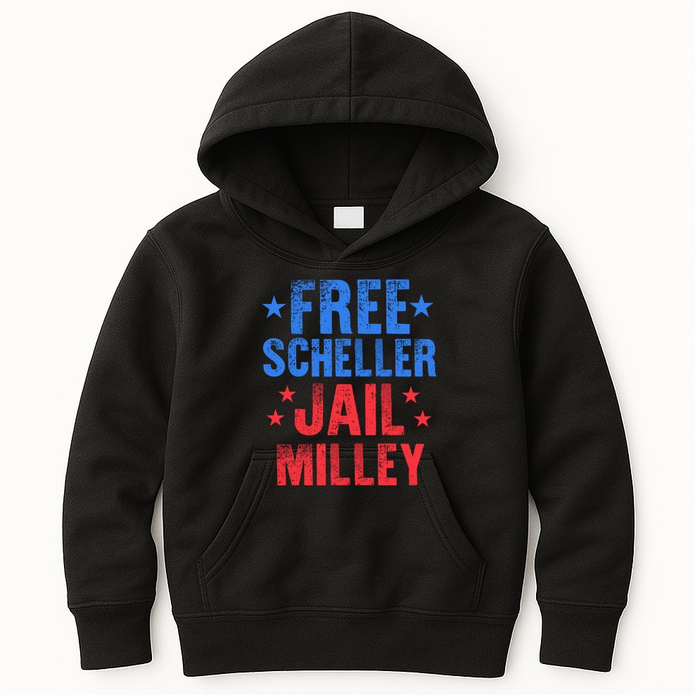 Free Stuart Scheller Jail Milley Kids Hoodie