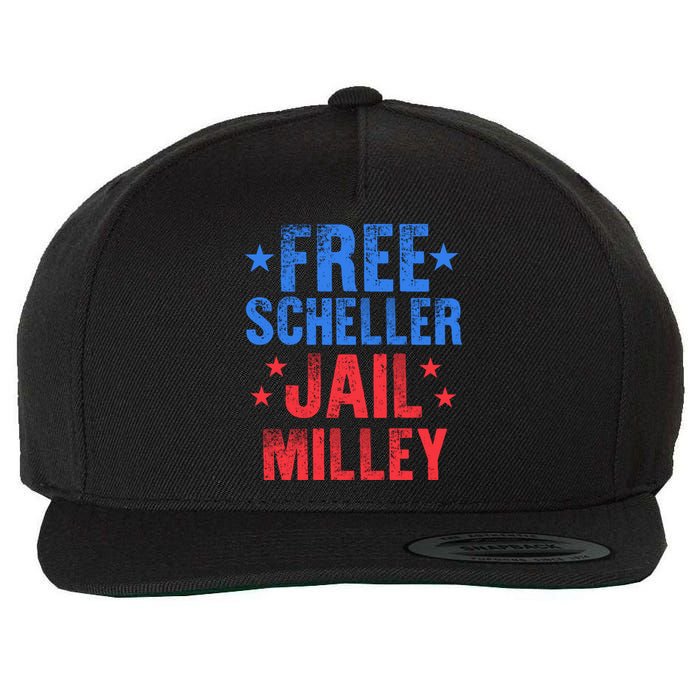 Free Stuart Scheller Jail Milley Wool Snapback Cap