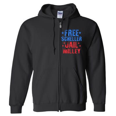 Free Stuart Scheller Jail Milley Full Zip Hoodie