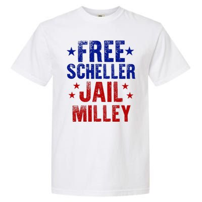 Free Stuart Scheller Jail Milley Garment-Dyed Heavyweight T-Shirt