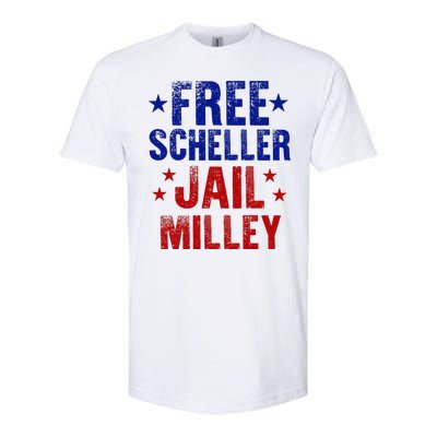 Free Stuart Scheller Jail Milley Softstyle CVC T-Shirt