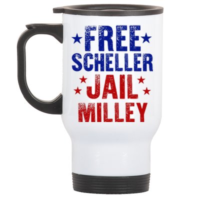 Free Stuart Scheller Jail Milley Stainless Steel Travel Mug