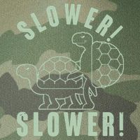 Funny Slower Slower Two Turtles Legacy Tie Dye Trucker Hat