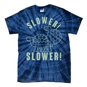 Funny Slower Slower Two Turtles Tie-Dye T-Shirt