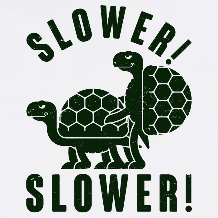 Funny Slower Slower Two Turtles Hoodie