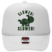 Funny Slower Slower Two Turtles Hat