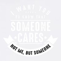 Funny Savage Sarcastic Someone Cares Not Me Garment-Dyed Sweatshirt