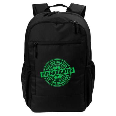 Funny Shenanigator St PatrickS Day Shenanigans Instigator Backpack