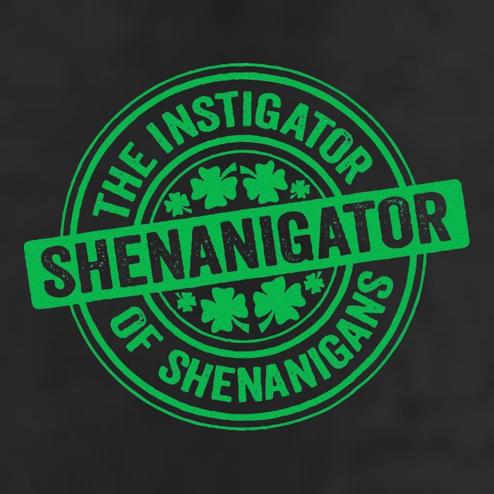 Funny Shenanigator St PatrickS Day Shenanigans Instigator 25L Jumbo Tote