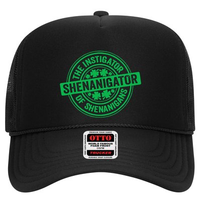 Funny Shenanigator St PatrickS Day Shenanigans Instigator Trucker Hat