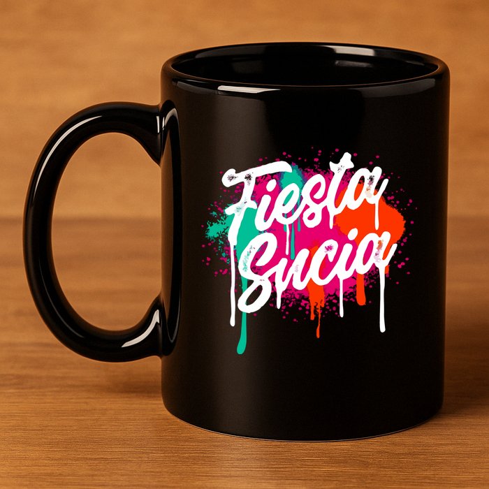 Fiesta Sucia San Antonio 11oz C Handle Ceramic Mug