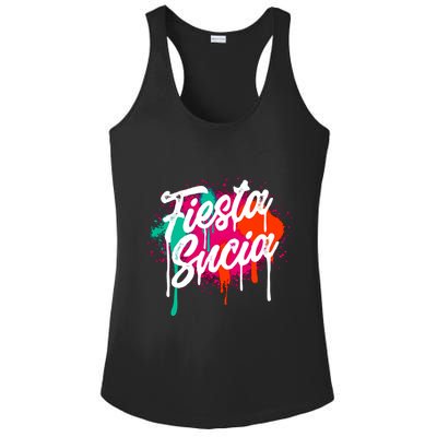 Fiesta Sucia San Antonio Ladies PosiCharge Competitor Racerback Tank