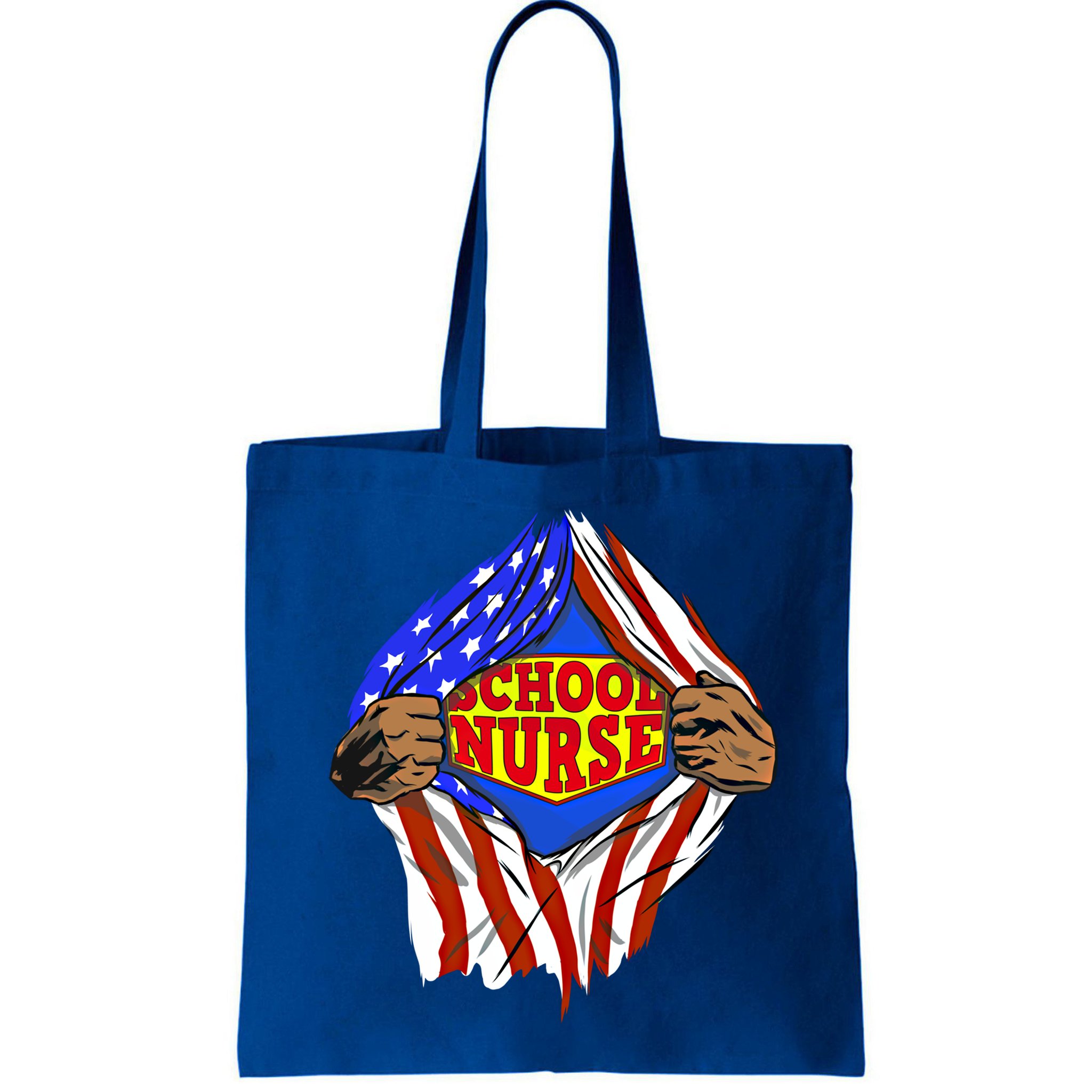 Funny Super School Nurse Hero Job Great Gift Bag