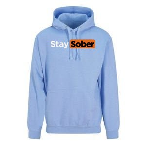 Funny Stay Sober Gift Unisex Surf Hoodie