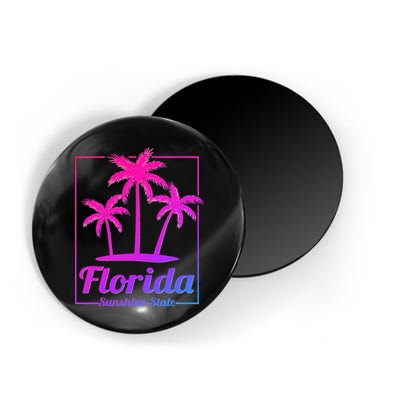Florida Sunshine State Retro Look Magnet