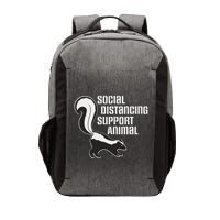Funny Sarcastic Social Distancing Support Expert Pet Skunk Vector Backpack