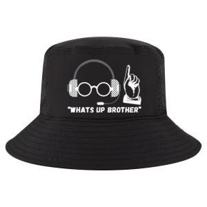 Funny Sketch Streamer Whats Up Brother Cool Comfort Performance Bucket Hat