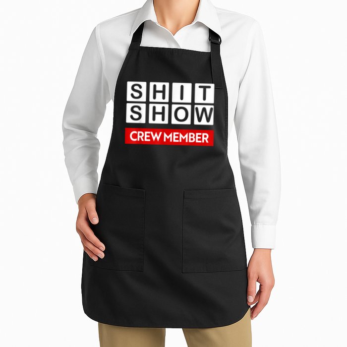 Funny Shit Show Crew Member Apron