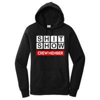 Funny Shit Show Crew Member Women's Pullover Hoodie