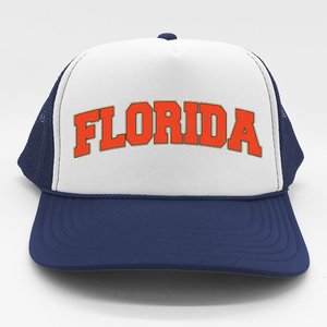 Florida State Sports Logo Trucker Hat