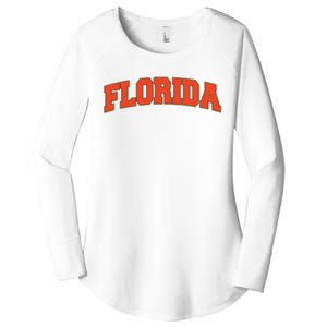 Florida State Sports Logo Women's Perfect Tri Tunic Long Sleeve Shirt