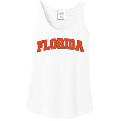 Florida State Sports Logo Ladies Essential Tank