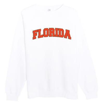 Florida State Sports Logo Premium Crewneck Sweatshirt