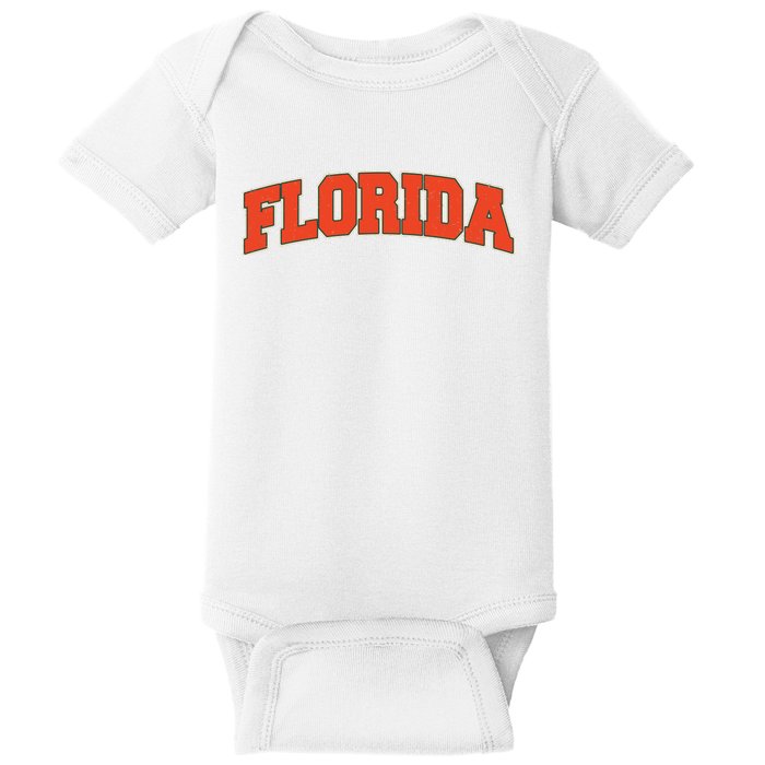 Florida State Sports Logo Baby Bodysuit