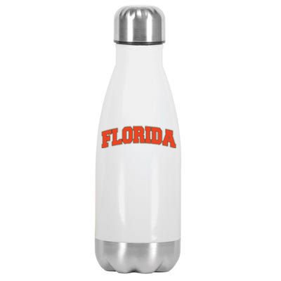 Florida State Sports Logo Stainless Steel Insulated Water Bottle