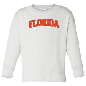 Florida State Sports Logo Toddler Long Sleeve Shirt