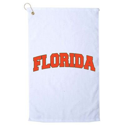 Florida State Sports Logo Platinum Collection Golf Towel