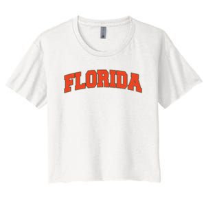 Florida State Sports Logo Women's Crop Top Tee