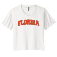 Florida State Sports Logo Women's Crop Top Tee