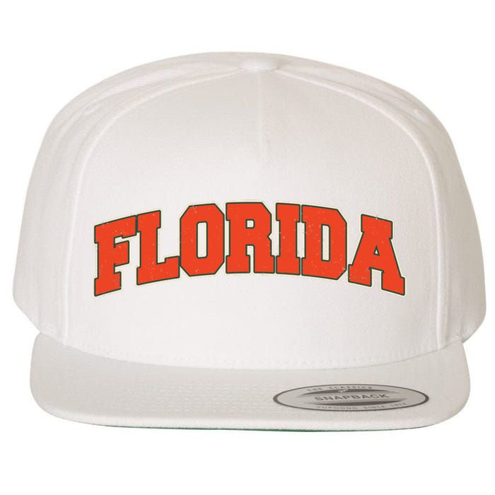 Florida State Sports Logo Wool Snapback Cap