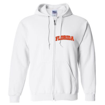 Florida State Sports Logo Full Zip Hoodie