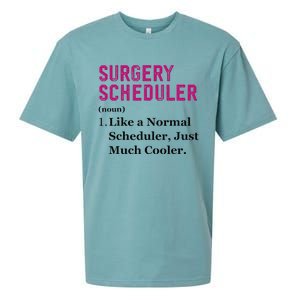 Funny Surgery Scheduler Application Day Medical Scheduler Sueded Cloud Jersey T-Shirt