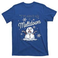 Funny Snow Sarcastic Puns IM Having A Meltdown Snow Gift T-Shirt