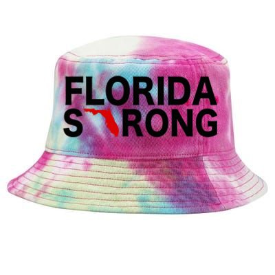 Florida Strong Support For Florida Graphic Tie-Dyed Bucket Hat