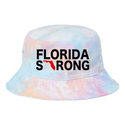 Florida Strong Support For Florida Graphic Tie Dye Newport Bucket Hat