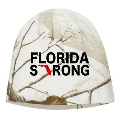 Florida Strong Support For Florida Graphic Kati - Camo Knit Beanie