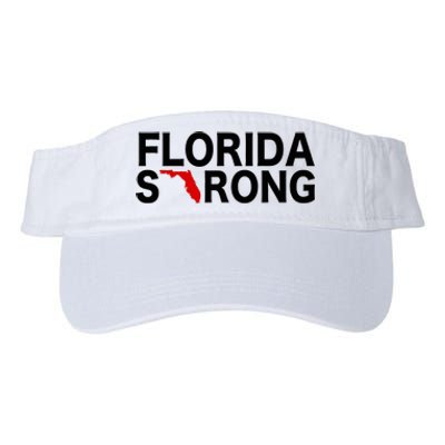 Florida Strong Support For Florida Graphic Valucap Bio-Washed Visor