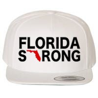 Florida Strong Support For Florida Graphic Wool Snapback Cap