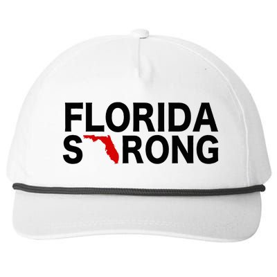 Florida Strong Support For Florida Graphic Snapback Five-Panel Rope Hat