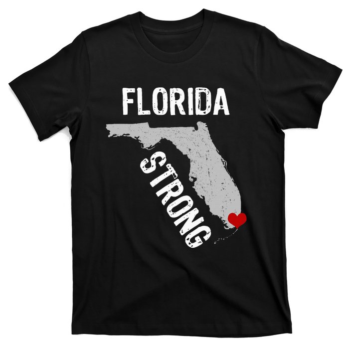 Florida Strong Support For Miami Distressed State T-Shirt