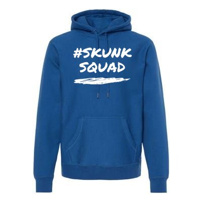 Funny Skunk Squad Hashtag #Skunksquad Great Gift Premium Hoodie