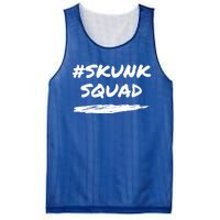 Funny Skunk Squad Hashtag #Skunksquad Great Gift Mesh Reversible Basketball Jersey Tank