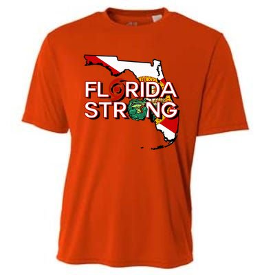 Florida Strong Support Gator Strong Florida Strong Community Cooling Performance Crew T-Shirt