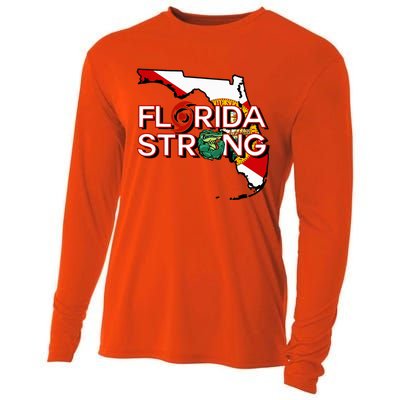 Florida Strong Support Gator Strong Florida Strong Community Cooling Performance Long Sleeve Crew