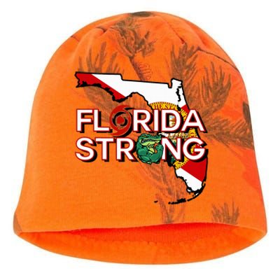 Florida Strong Support Gator Strong Florida Strong Community Kati - Camo Knit Beanie