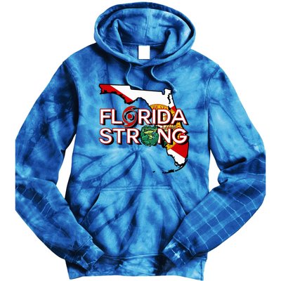 Florida Strong Support Gator Strong Florida Strong Community Tie Dye Hoodie